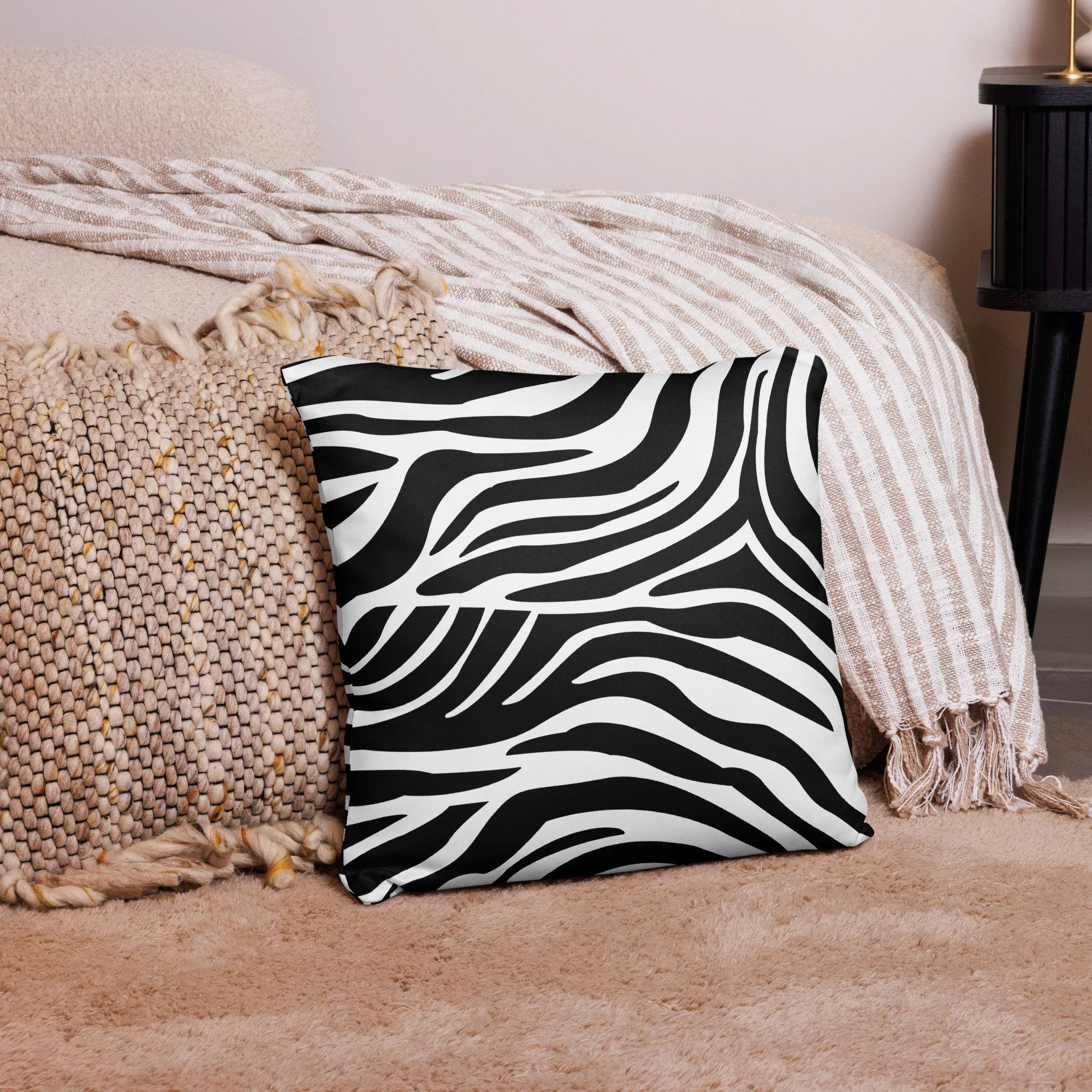 Zebra Print Pillow - Image 3