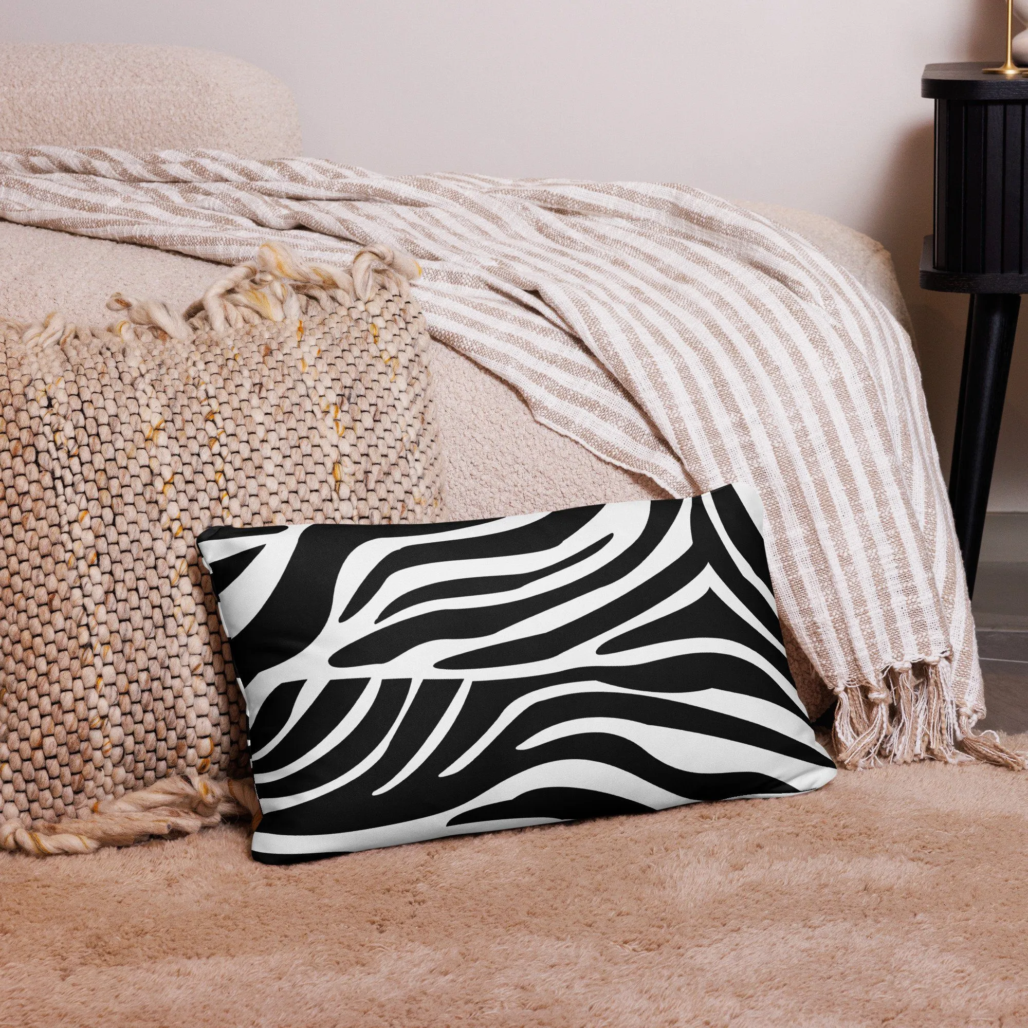 Zebra Print Pillow - Image 4