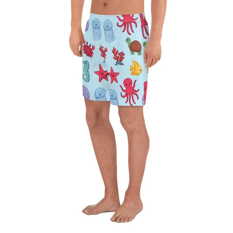 Men Swimwear 3 Aqua Marine Shorts