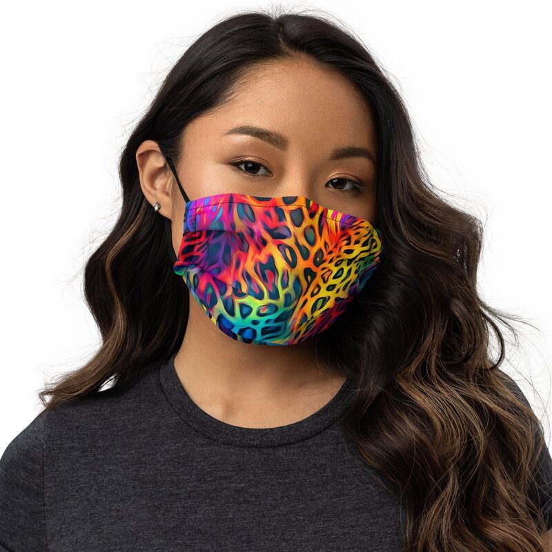 Neon Face Mask