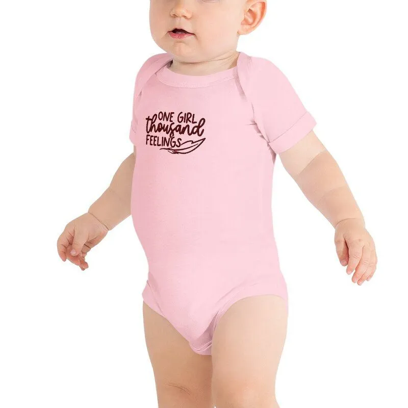 One Girl a Thousand Feelings Bodysuit
