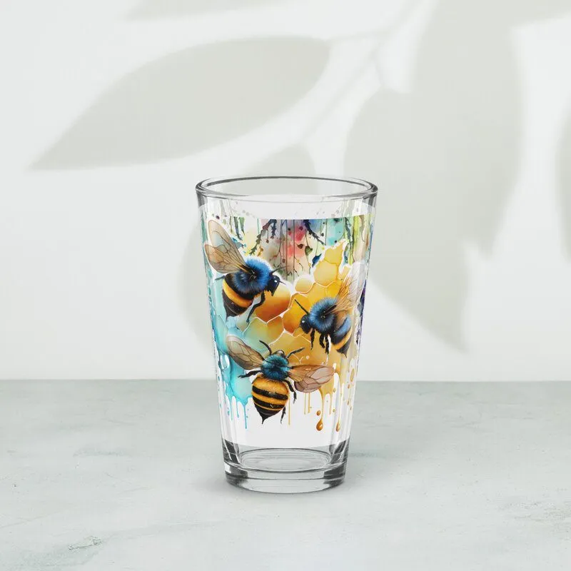 Shaker pint glass