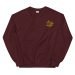 unisex-crew-neck-sweatshirt-maroon-front-64a965dfe07ba.jpg