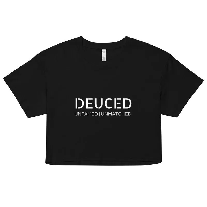 Deuced Woman's Crop Top