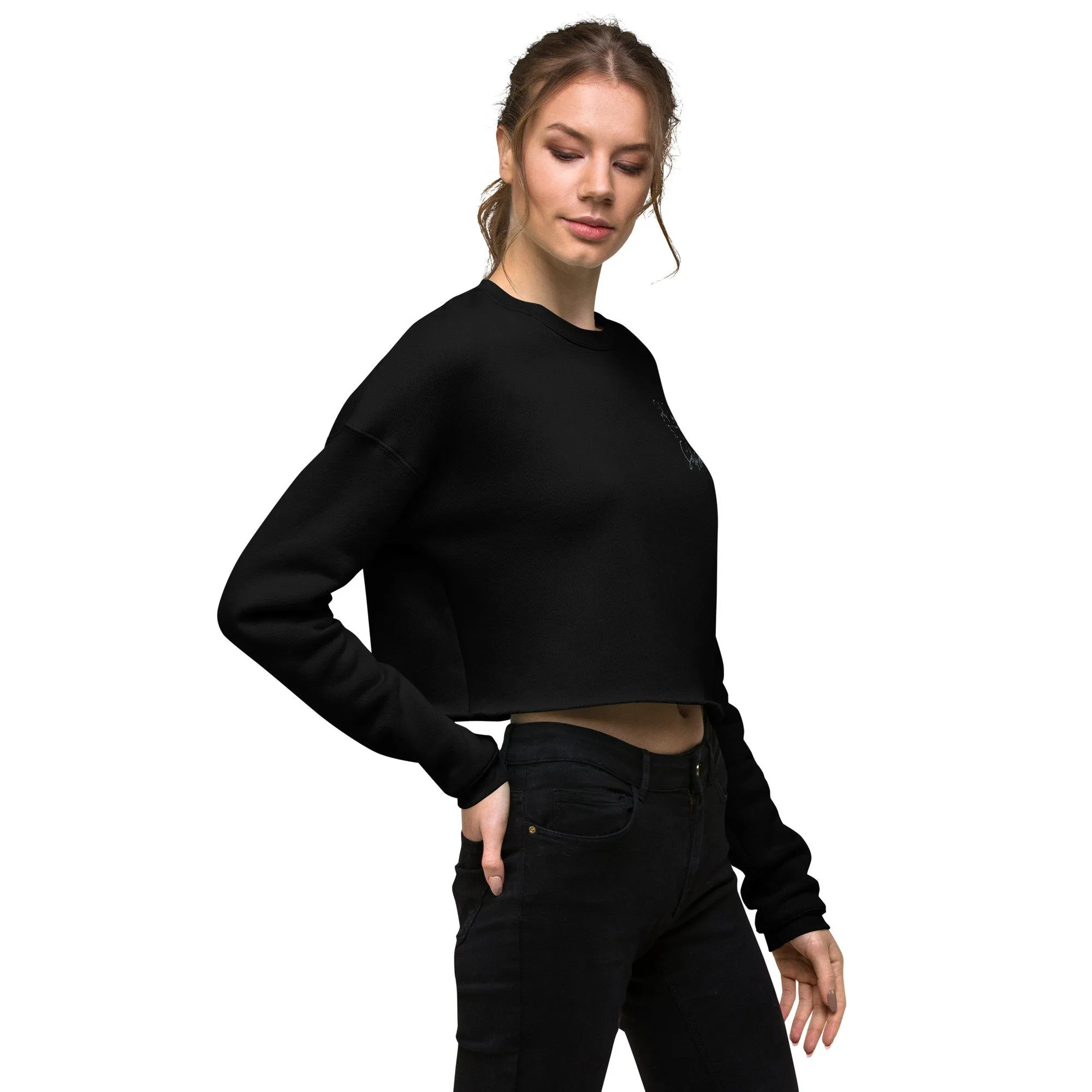 Crop Sweatshirt Self Care - Image 3