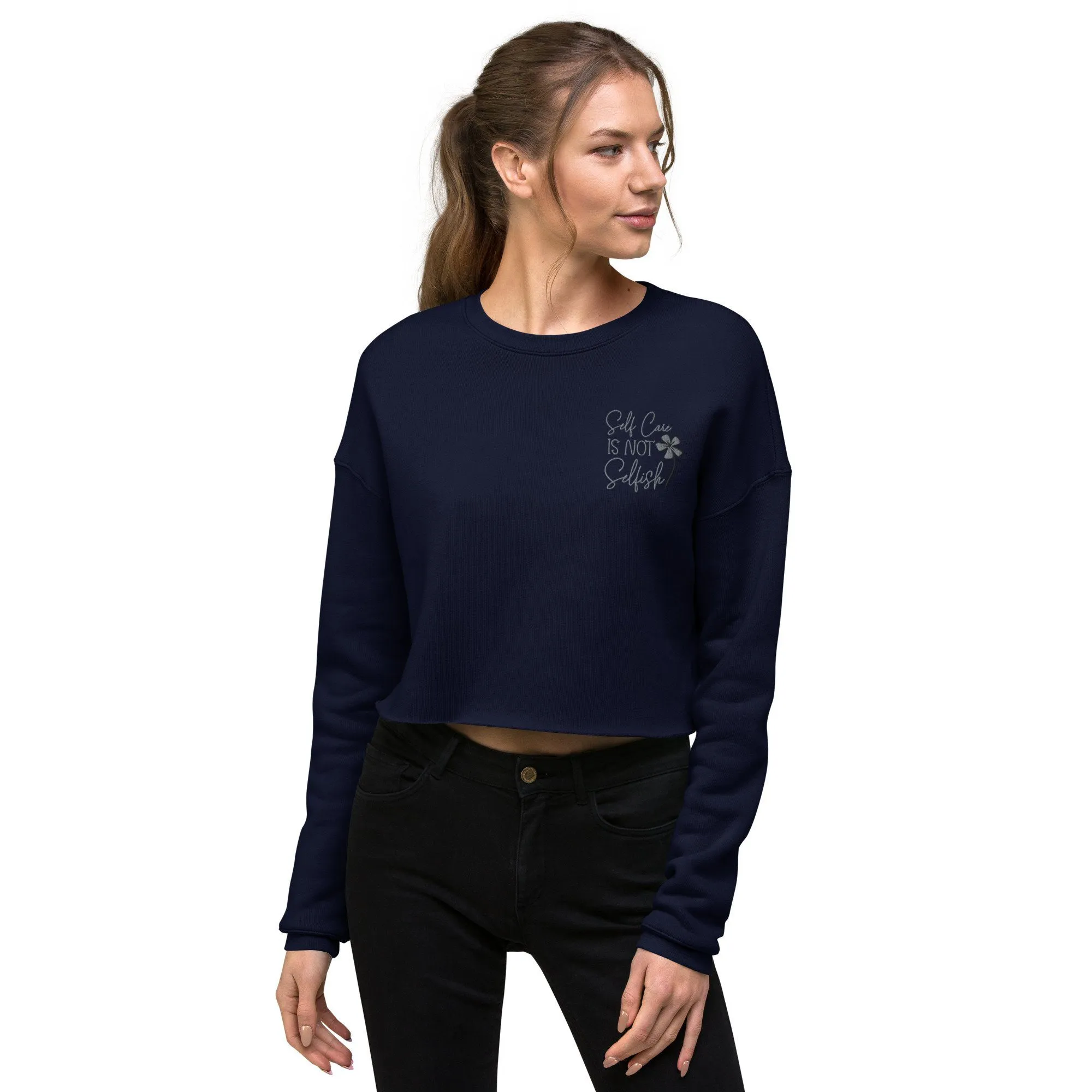 Crop Sweatshirt Self Care - Image 5