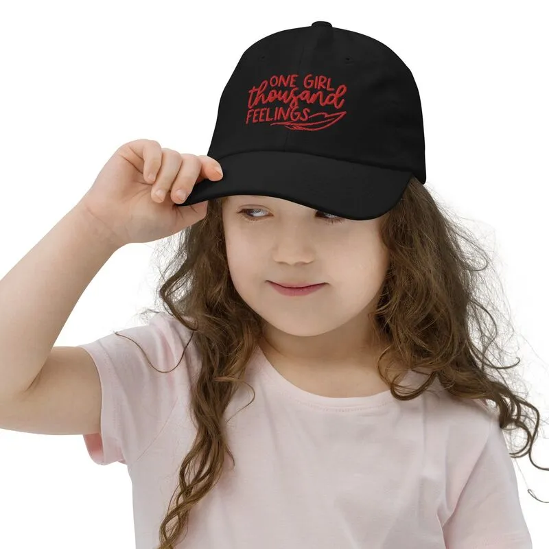 Youth baseball cap thousand feelings