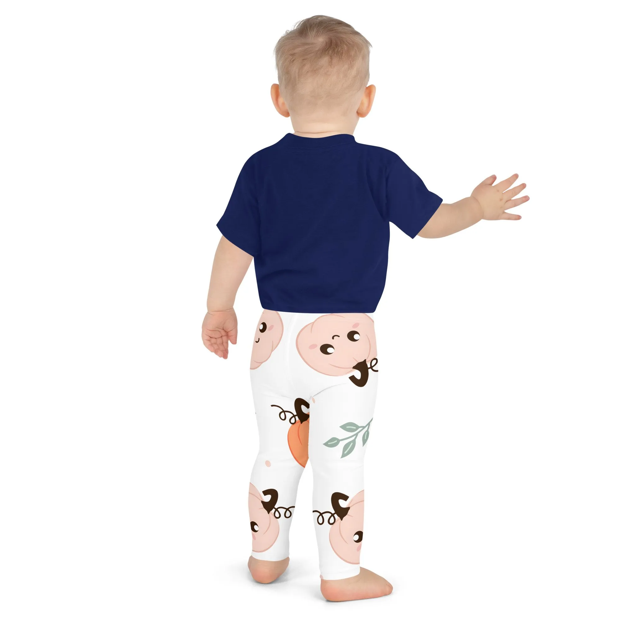 Kid's Pumpkin Leggings - Image 2