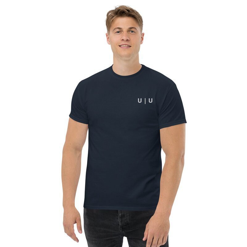 U | U Embroidered Men's Shirt